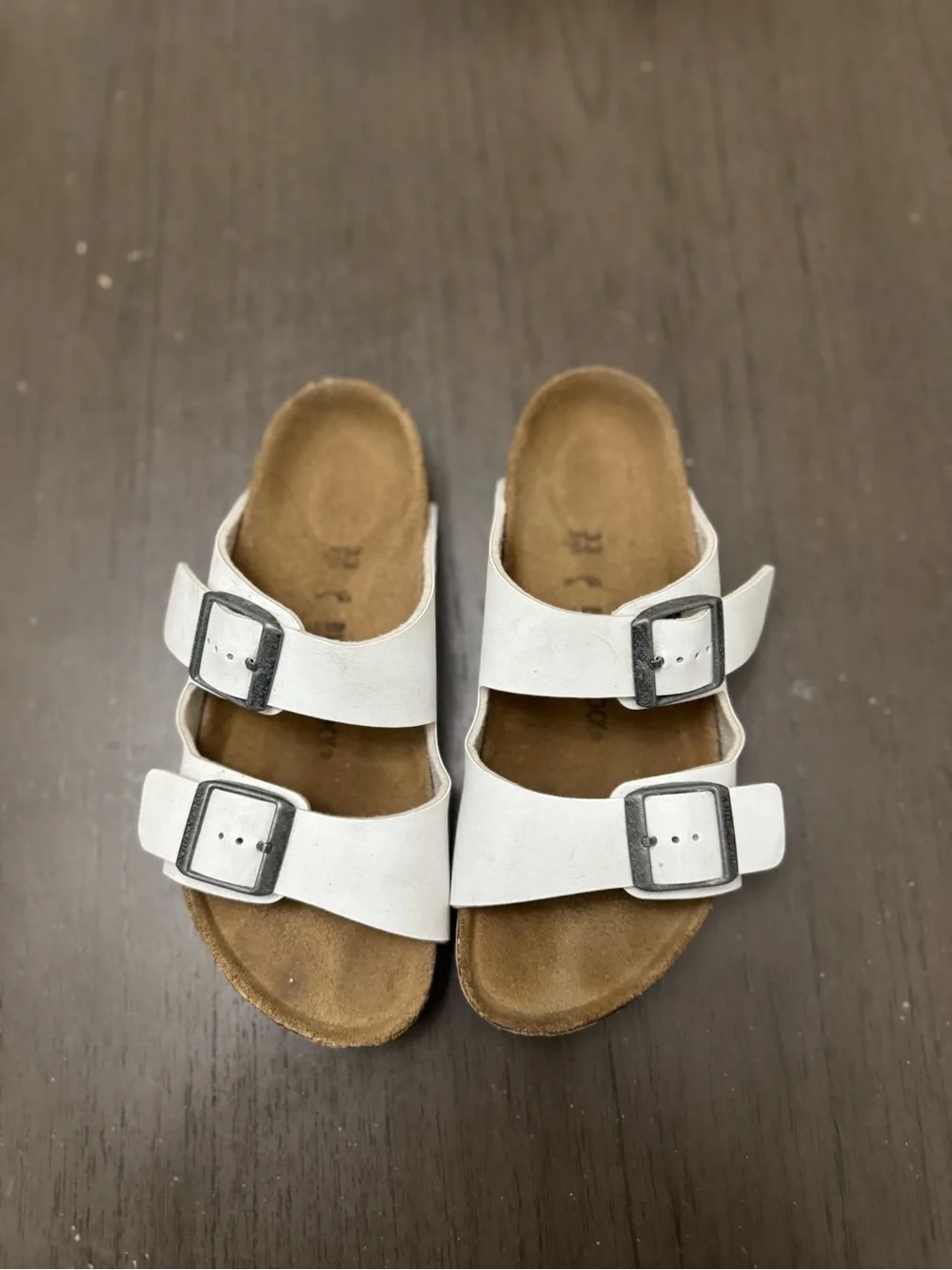 Birkenstock Size 33 (big kids 2) White Arizona